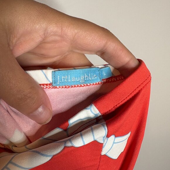 J. McLaughlin nautical rope halter bandeau maxi dress - Picture 4 of 5